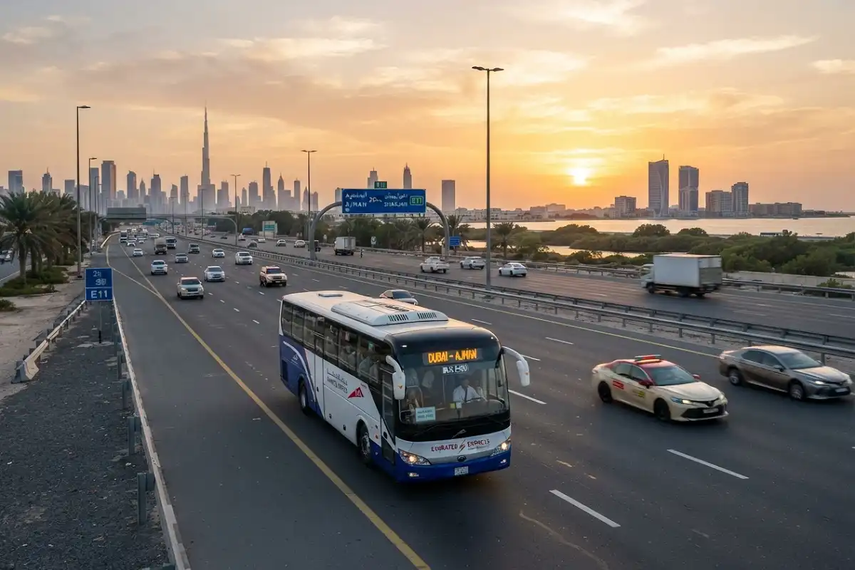 Travel from Dubai to Ajman | Distance, Time & Best Transport Options