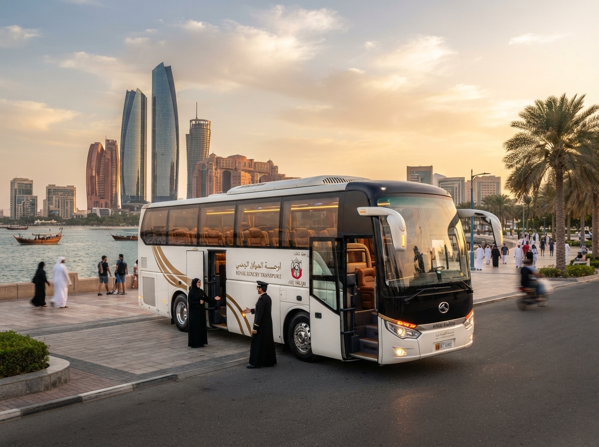 Luxury Bus Rental in Abu Dhabi