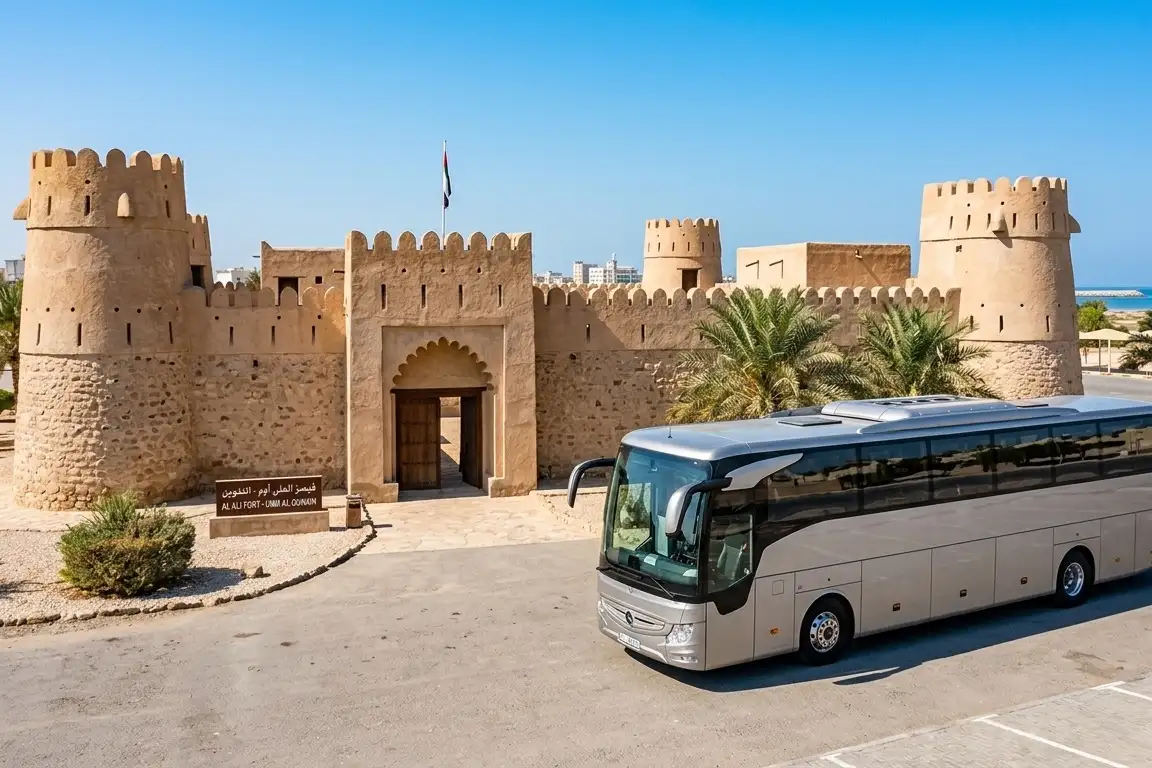 Luxury Bus Rental in Umm Al Quwain