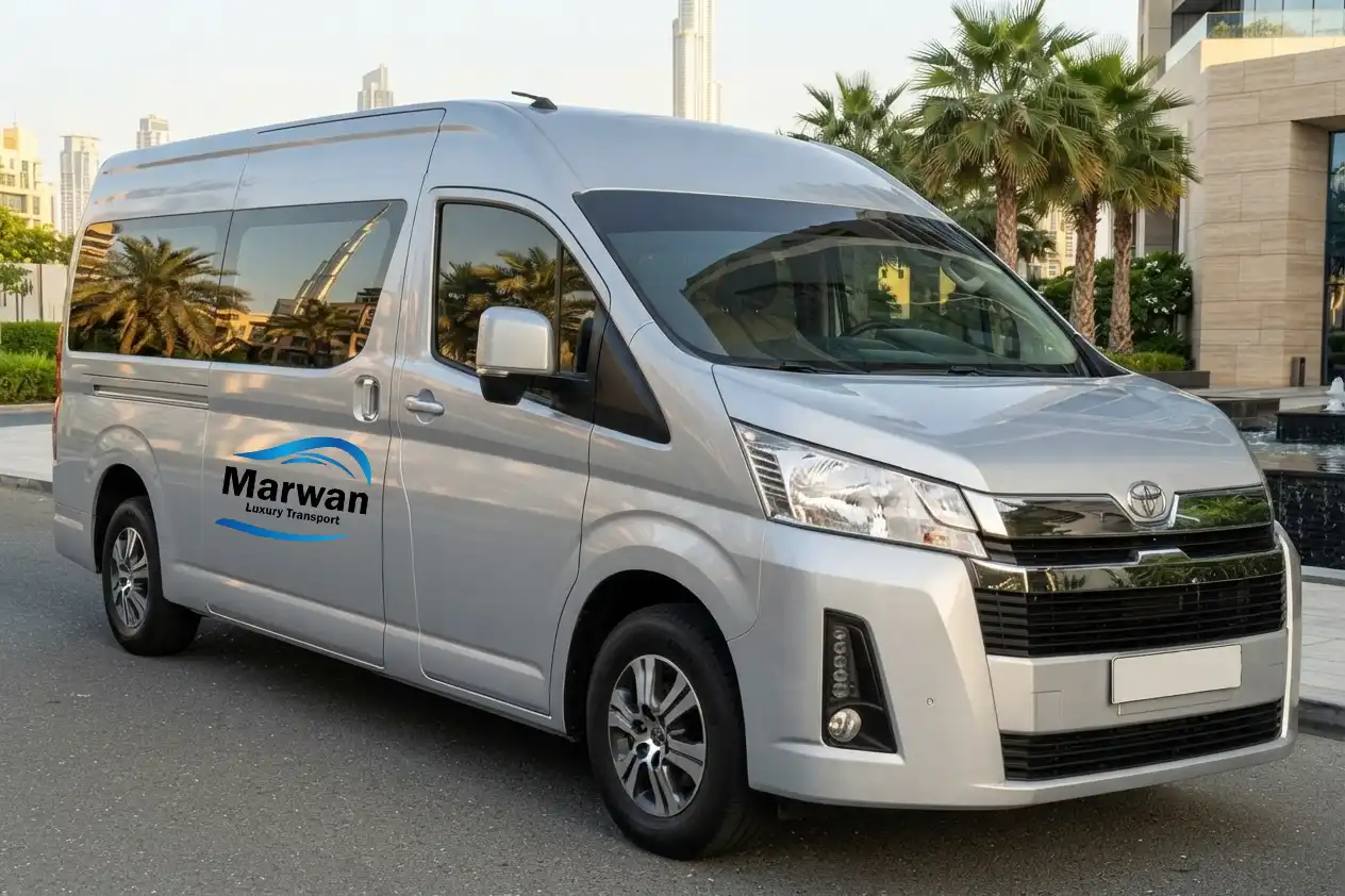 Toyota Hiace 12 seater Van Rental