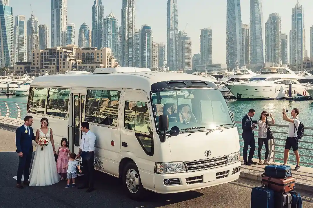 30 Seater Bus Rental in Dubai